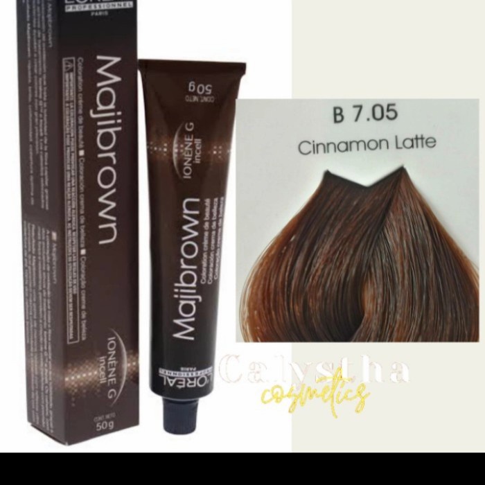hair color loreal majibrown B 7.05, Pewarna rambut