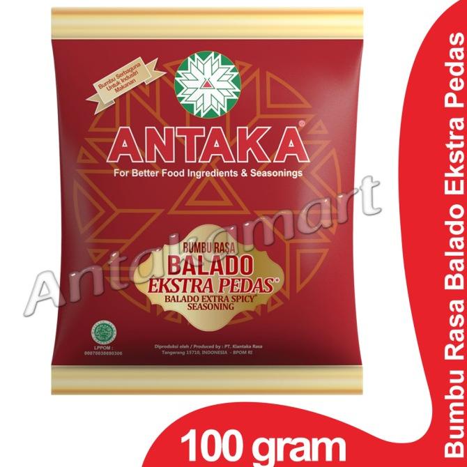 

=+=+=+] 100g BUMBU ANTAKA PREMIUM : Rasa BALADO EXTRA PEDAS