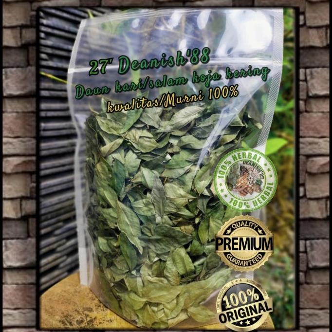 

/////] Daun Kare/Kari/salam koja kering/kwalitas bagus fress bersih 30gram