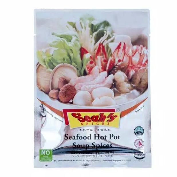 

/////] Seah's Seafood Hotpot Soup Seah Bumbu Steamboat Hot Pot Shabu Shabu