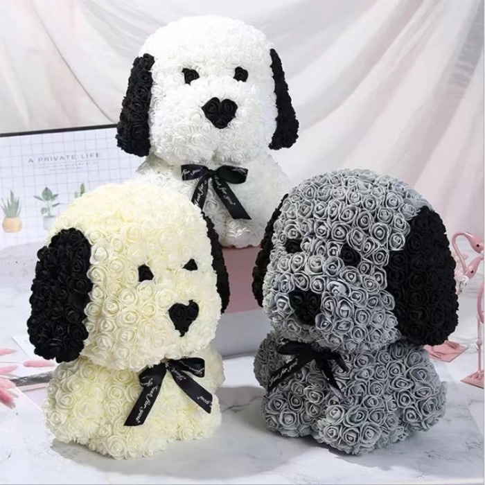 

Bestseller Standing Puppy Bunga Artificial Flowers Valentines/ Birthdays/ Anniv