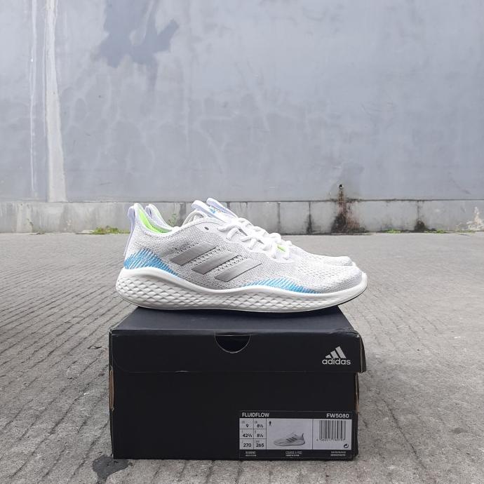 Sepatu Running Olahraga Lari Pria Adidas Fluidflow FW5080 Original