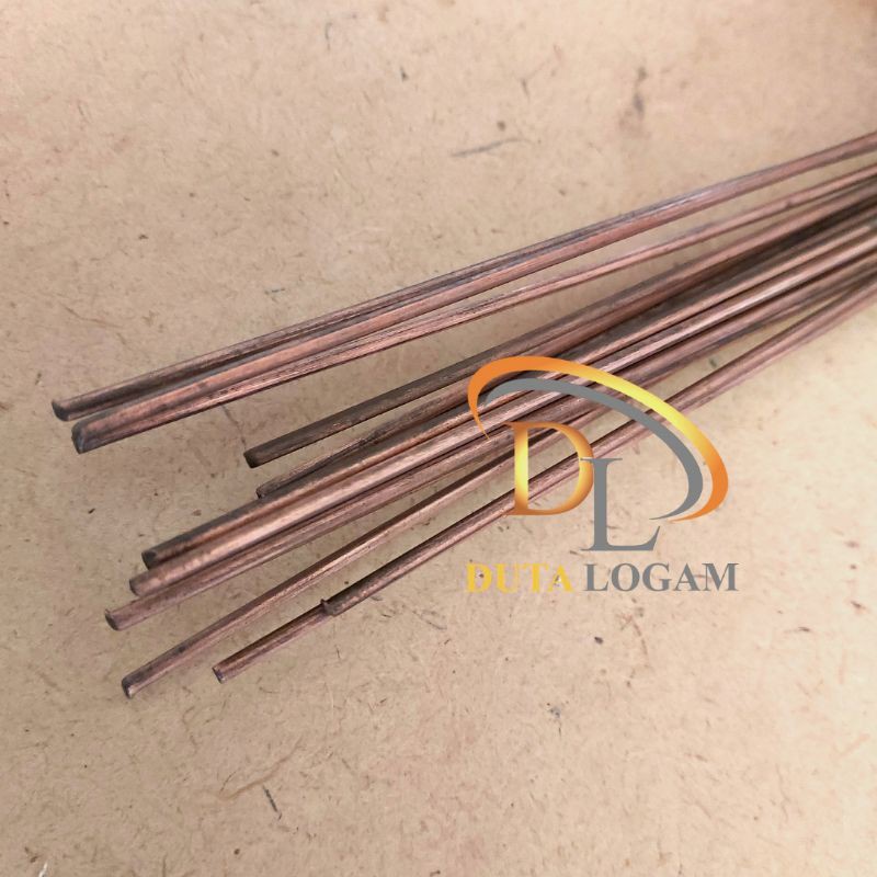 Kawat Las Tembaga 3Mm Panjang 1 Meter