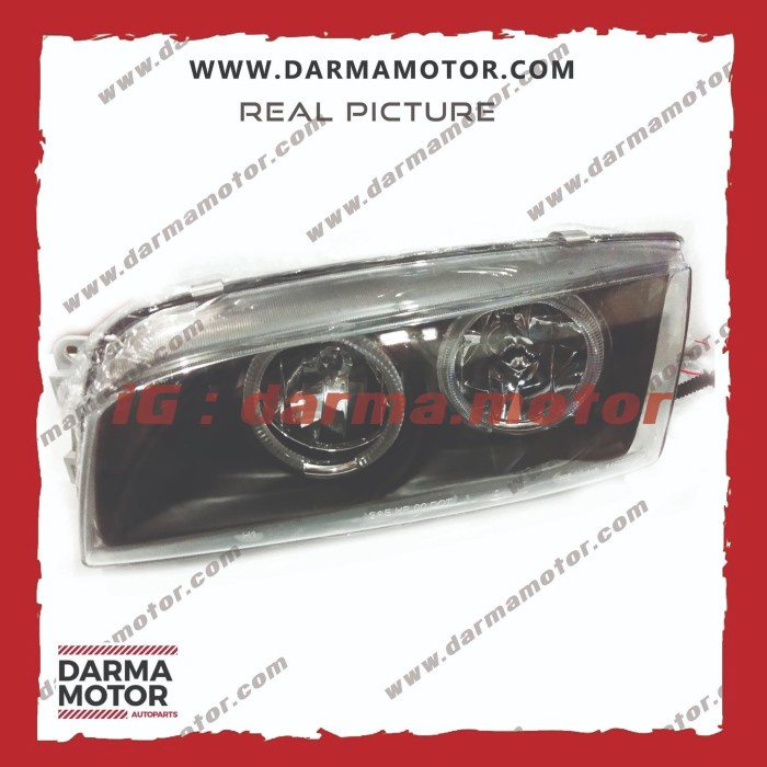 LAMPU HEADLAMP DEPAN LANCER EVO 4 CK4 TAHUN 1997-2002 EAGLE EYES murmer
