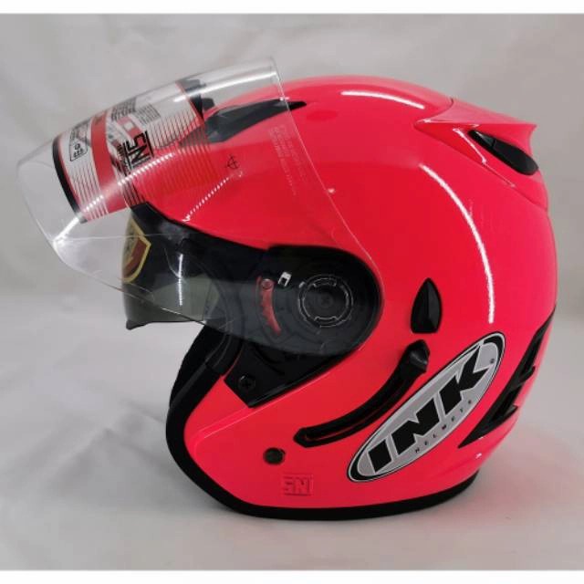 Helm Ink Kw Centro Double Visor Busa Bisa Dilepas Dan Dicuci