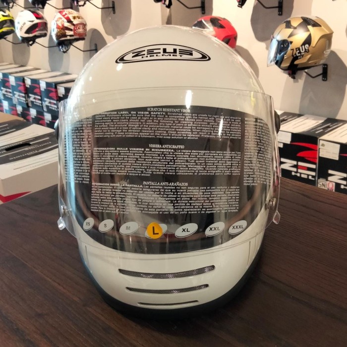 Helm Zeus Zs 816 E White
