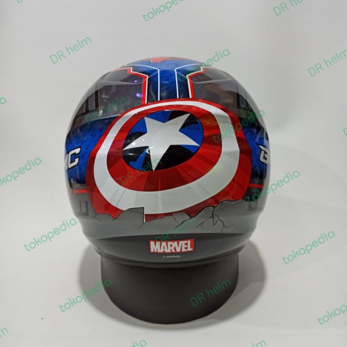 Helm Bmc Milan Motif Captain America Original
