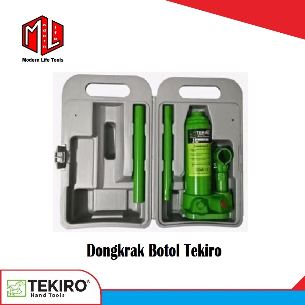 Tekiro Dongkrak Botol Tekiro 4 Ton / Dongkrak Mobil 4 Ton / Dongkrak 4 Ton