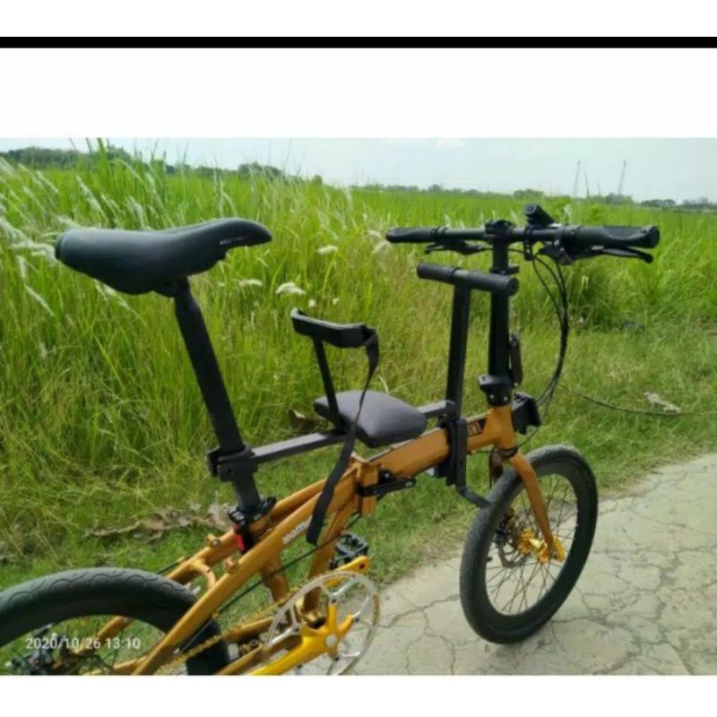 ' boncengan sepeda lipat/boncengan sepeda anak lipat
