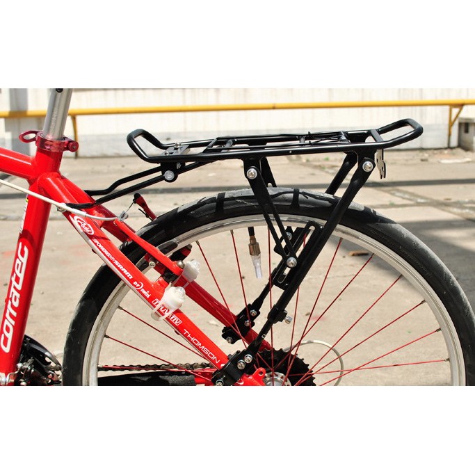 ' boncengan sepeda allumunium rak pannier belakang sepeda alloy panier sepeda touring