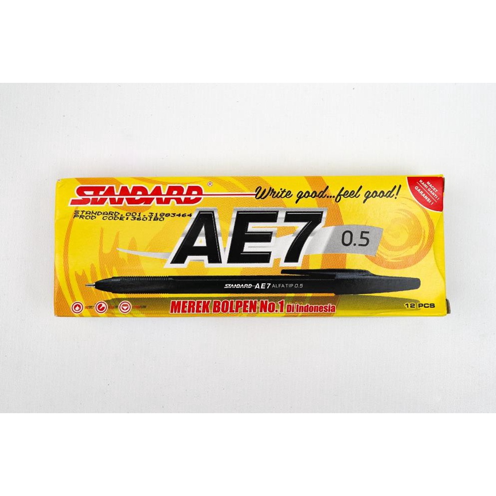 

Masih fresh Pulpen Standard AE7 (12 PCS)