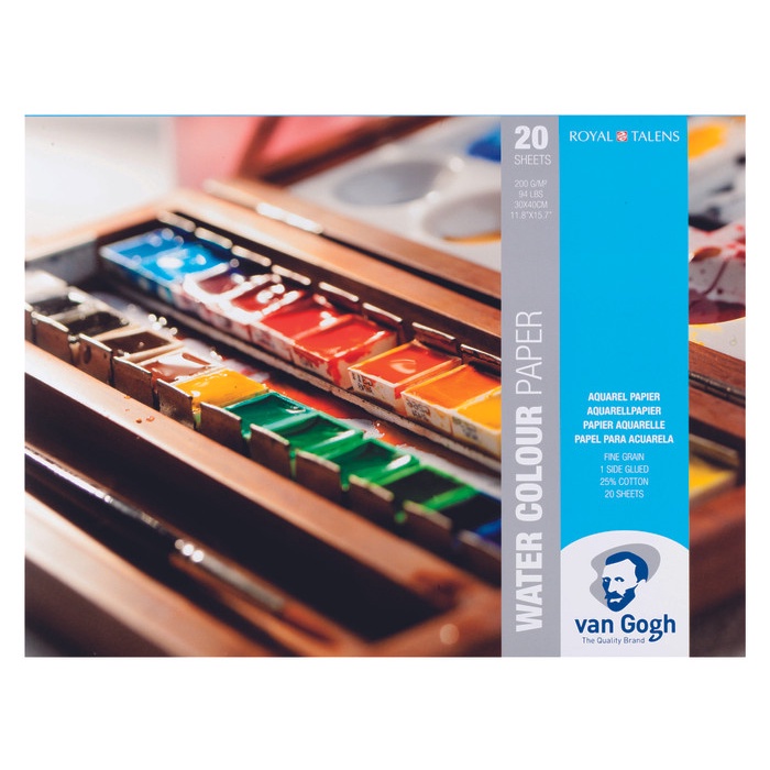 

Van Gogh Water Color Paper 20 Sheets 30 X 40 Cm Bestseller Paint