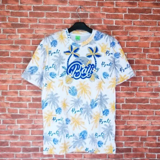 KAOS PANTAI BALI KUALITAS PREMIUM KAIN TEBAL