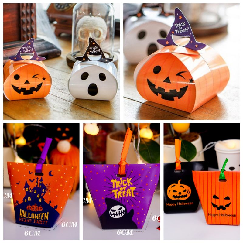 

Haloween Halloween Gift Box Candy Box Plastik Snack