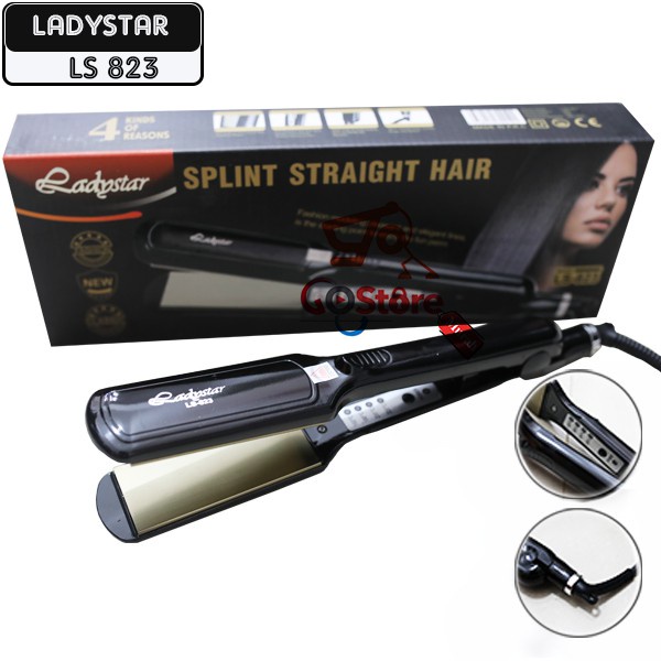 Ladystar Catokan Rambut Ls 823 Catokan Pelurus -Hitam