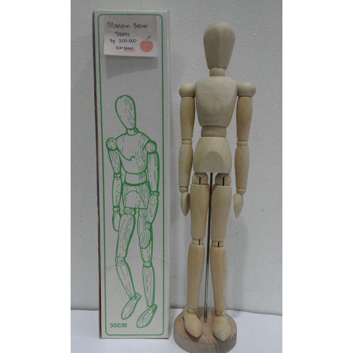 

Talens Manikin Man, Plain Wood, Height 30 Cm Bestseller Paint