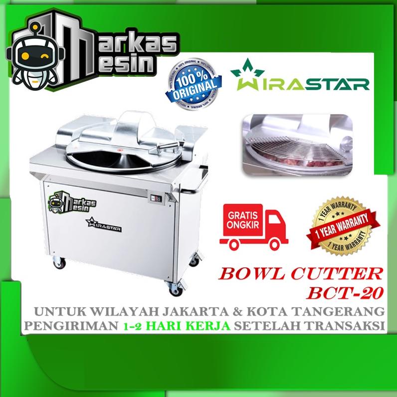 TER-UPDATE MESIN GILING DAGING BAKSO / BOWL CUTTER WIRASTAR BCT-20 #ORIGINAL