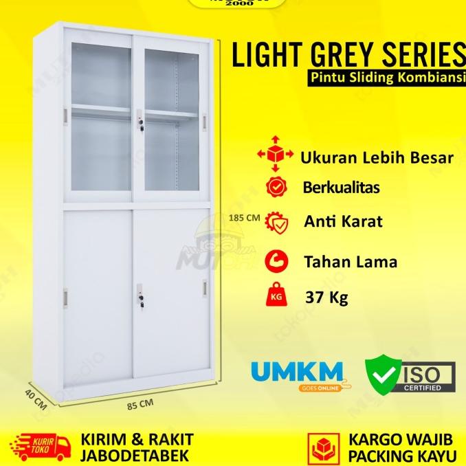 

*#*#*#] lemari arsip lemari besi filing cabinet 2 pintu kombinasi sliding 106