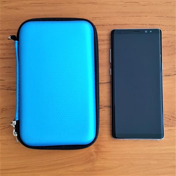 Tas Gadget Eva Hard Case 6.5" / Organizer Gadget Powerbank Vs Vivan