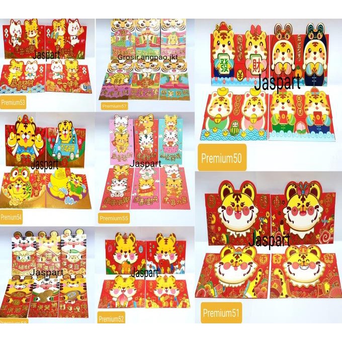 

}}}}}}] ANGPAO HONG BAO IMLEK SHIO HARIMAU MACAN 2022 VARIAN PREMIUM PANJANG