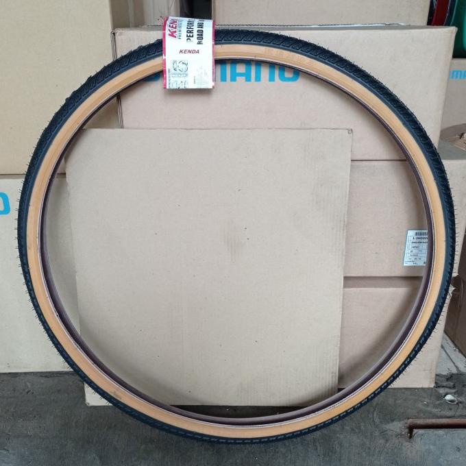 ban luar 700c 700 x 38/38c 700x38 700x38c kenda gum tan wall tanwall