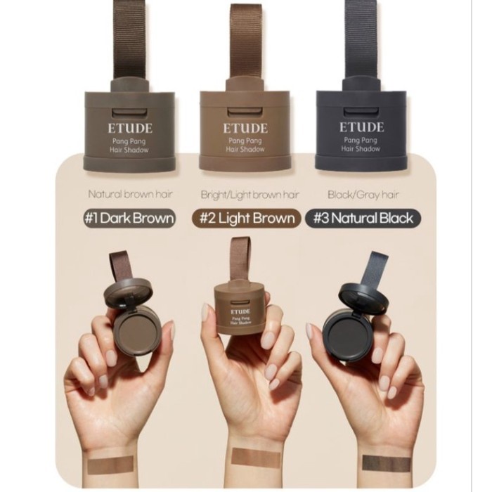 Mamonde Pang Pang Hair Shadow Line Quick Puff Retouch Rambut