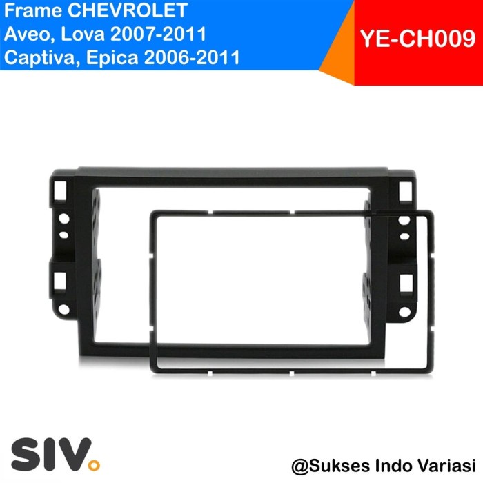 Frame Panel Audio Headunit Head Unit Chevrolet Aveo Lova Captiva Epica best deal