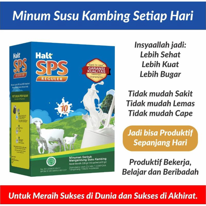 

DXPD0930 Susu Kambing HALT SPS Original Untuk Kesehatan