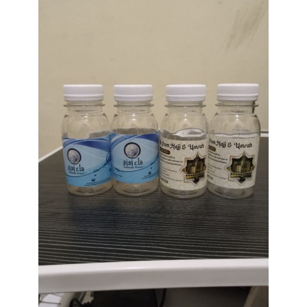 Botol Kosong Kemasan Air Zam-zam 80ml isi 25pcs murah