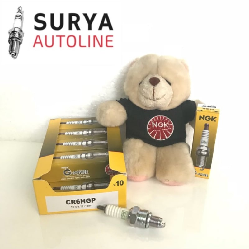 100% original Busi NGK G-Power CR6HGP Motor BAJAJ Pulsar 135 HONDA grand prima win Astrea 800 SUZUKI