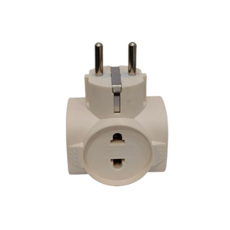 Steker T Arde Mini 4 Lubang BRIGHT-G BG-6814 ORIGINAL