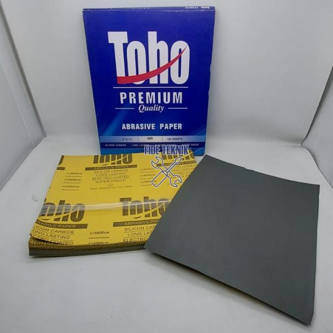 '+'+'+'+] TOHO Amplas Kertas Gosok Halus Grit No P 5000 untuk batu akik dan pole