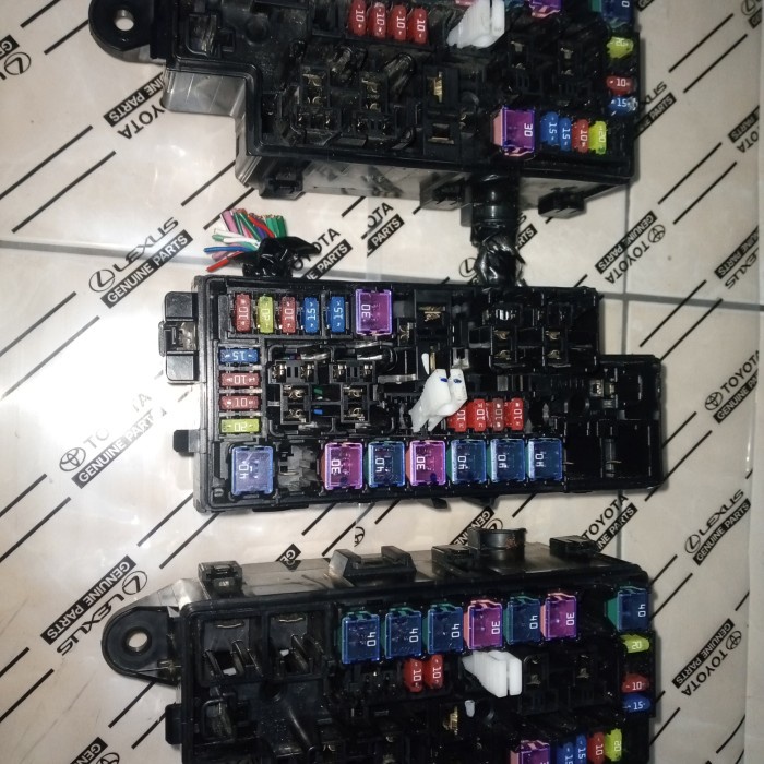 Ori Fuse Box Sekring Avanza Rush Xenia Agya Ayla Grand Max 2006-2011 Kode Ma291