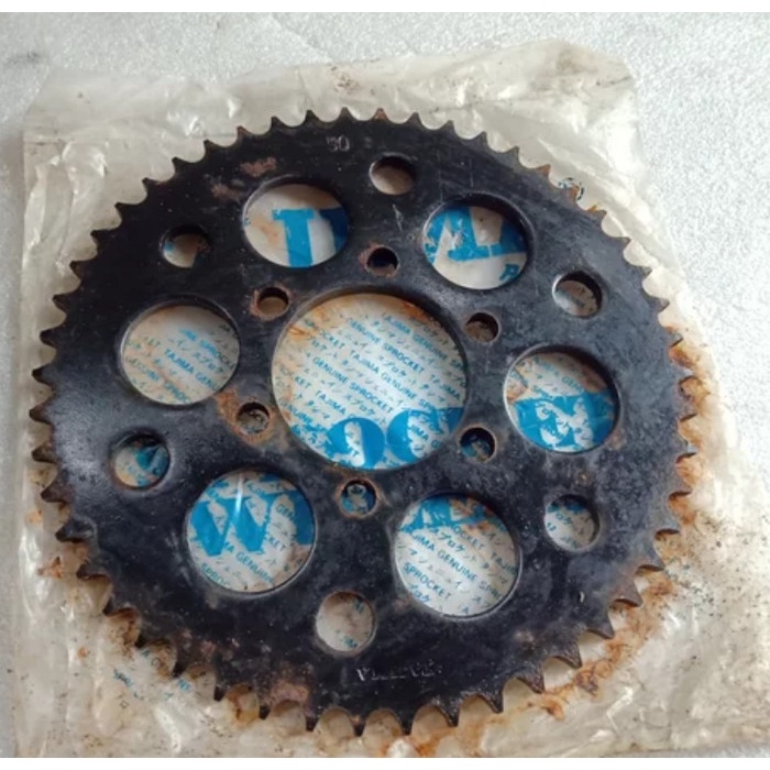 gear bagian belakang motor yamaha dt100 tajima japan mata 50 garansi sparepart