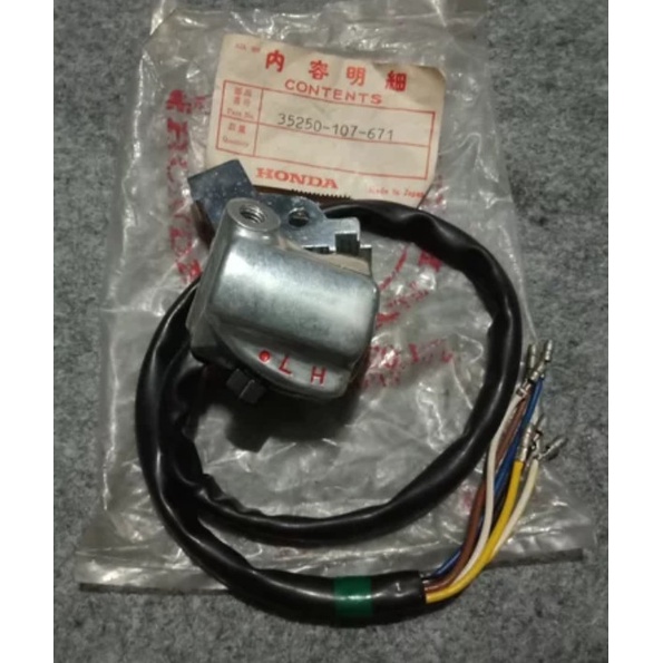 holder sebelah kanan motor honda cb100 cb k2 gas dalam ori nos japan garansi sparepart