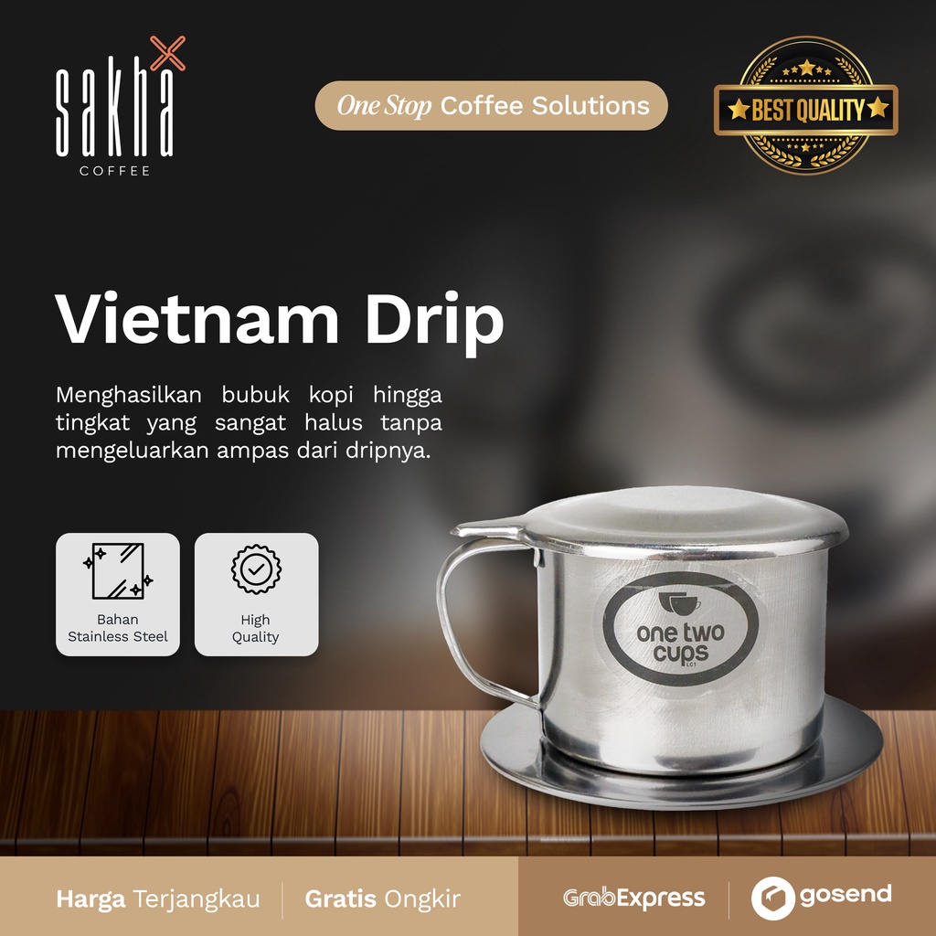 

Saringan Filter Kopi Vietnam Drip Coffee Maker Coffe Pot Penyaring Bubuk Kopi Coffe Bean