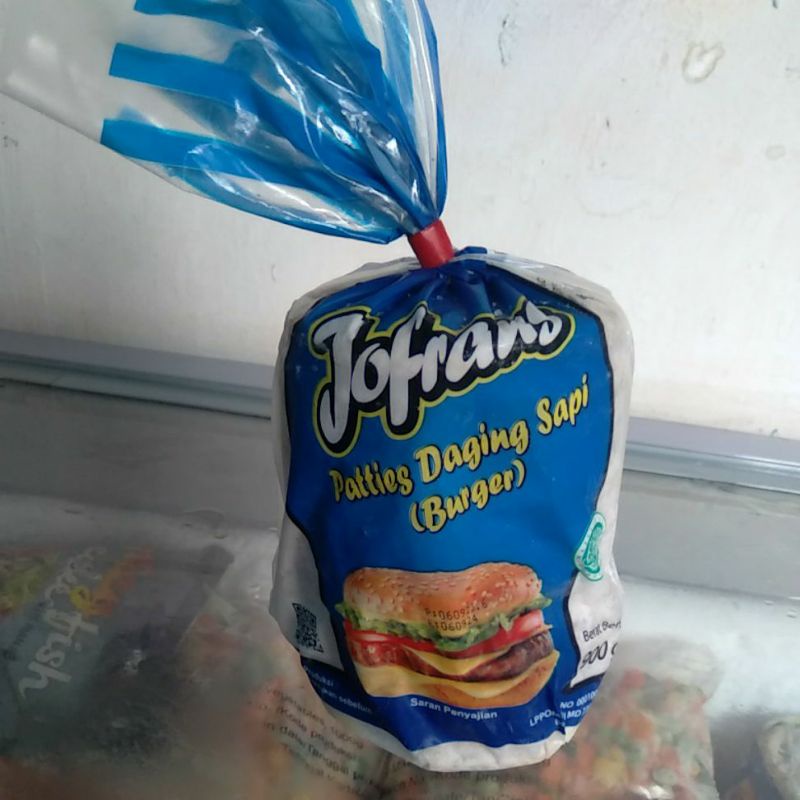 

jofrans daging burger sapi 900 gr