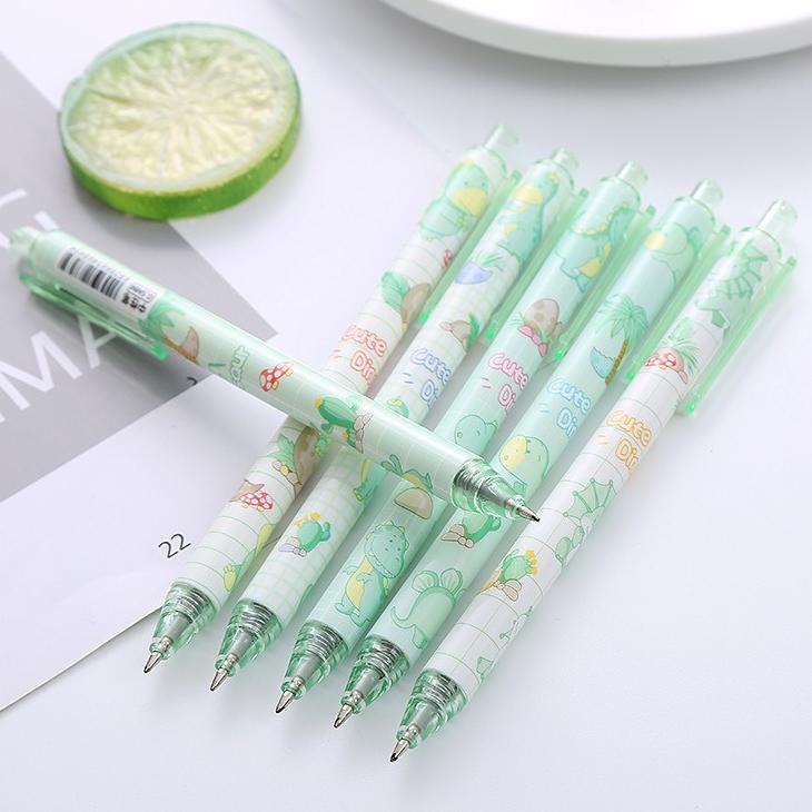 

Promo Gannise 6Pcs Pena Pulpen Pen Set Cetek Cetekan Mekanik Motif Dinosaur Kotak Mika Transparan Gn-St0076
