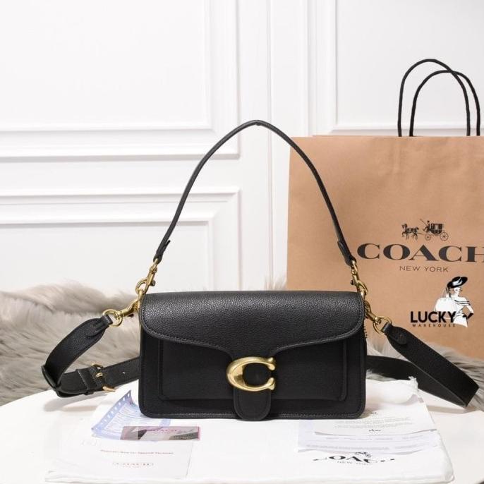 Coach Tabby Shoulder Bag 26 In Black - ORIGINAL 100%