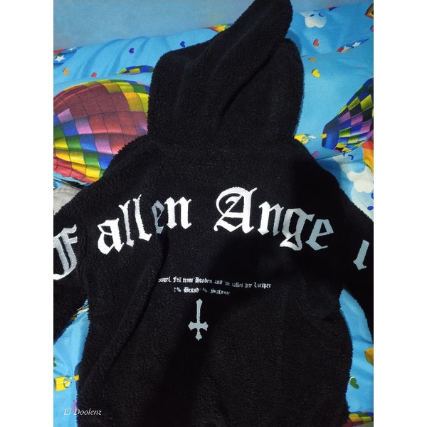 Sherpa Hoodie Fallen Angel