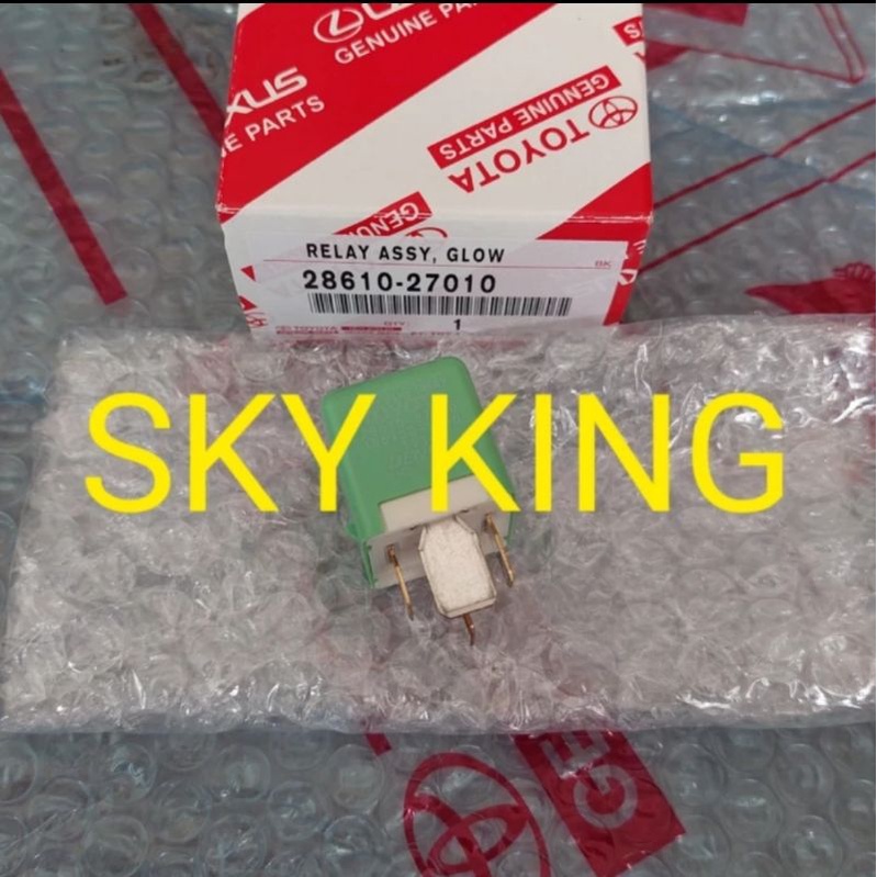 Relay Glow Plug Relay Pemanas Toyota Inova Kijang Innova Reborn Venturer Fortuner VRZ Hilux Revo Roc