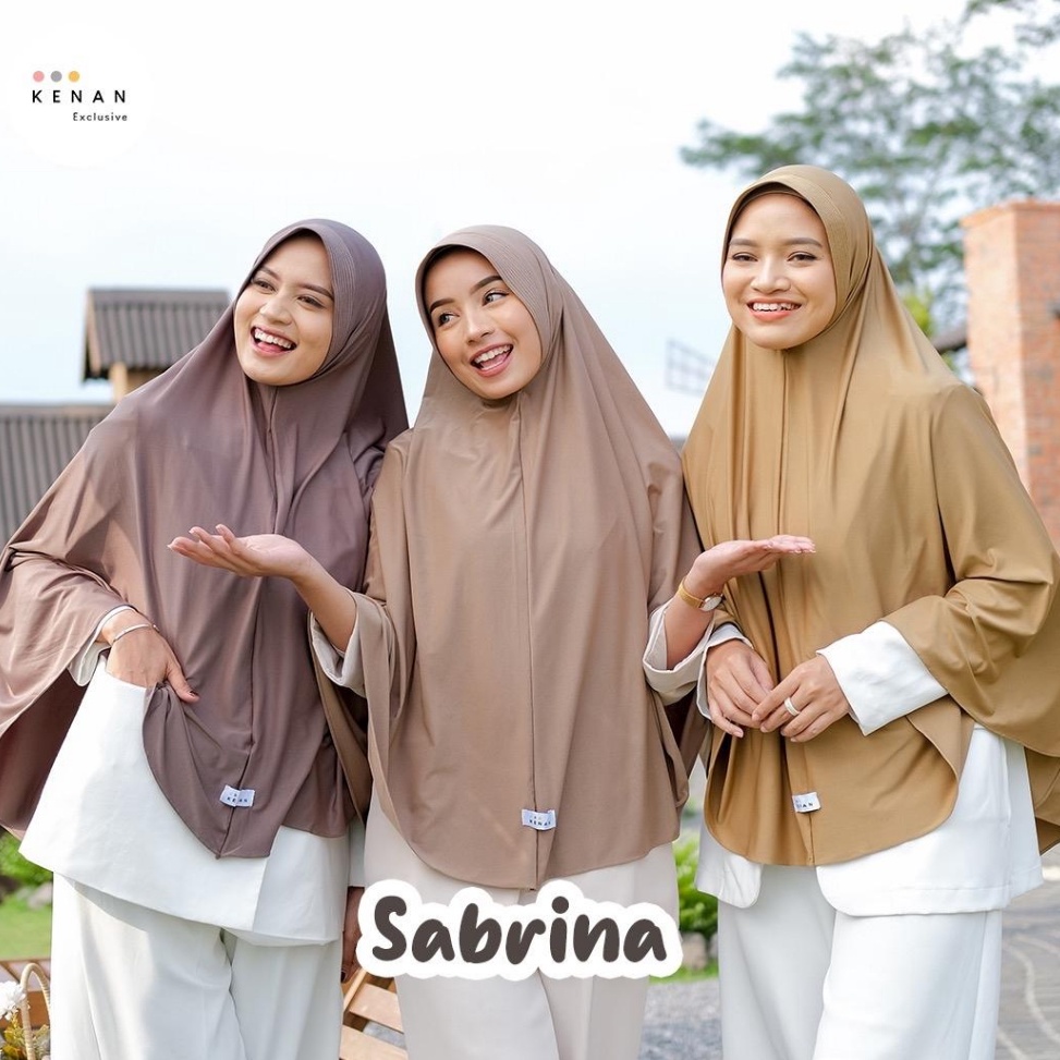 CXDP3661  KENAN - HIJAB BERGO SYARI JUMBO // SABRINA JERSEY