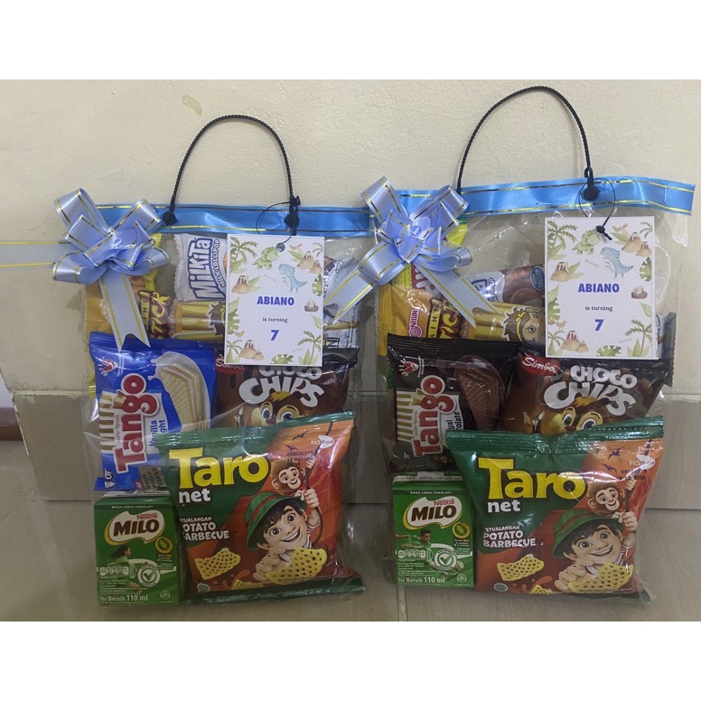 

YNZR9886 PAKET BINGKISAN SNACK ULTAH ULANG TAHUN ANAK PREMIUM MURAH (Milo)