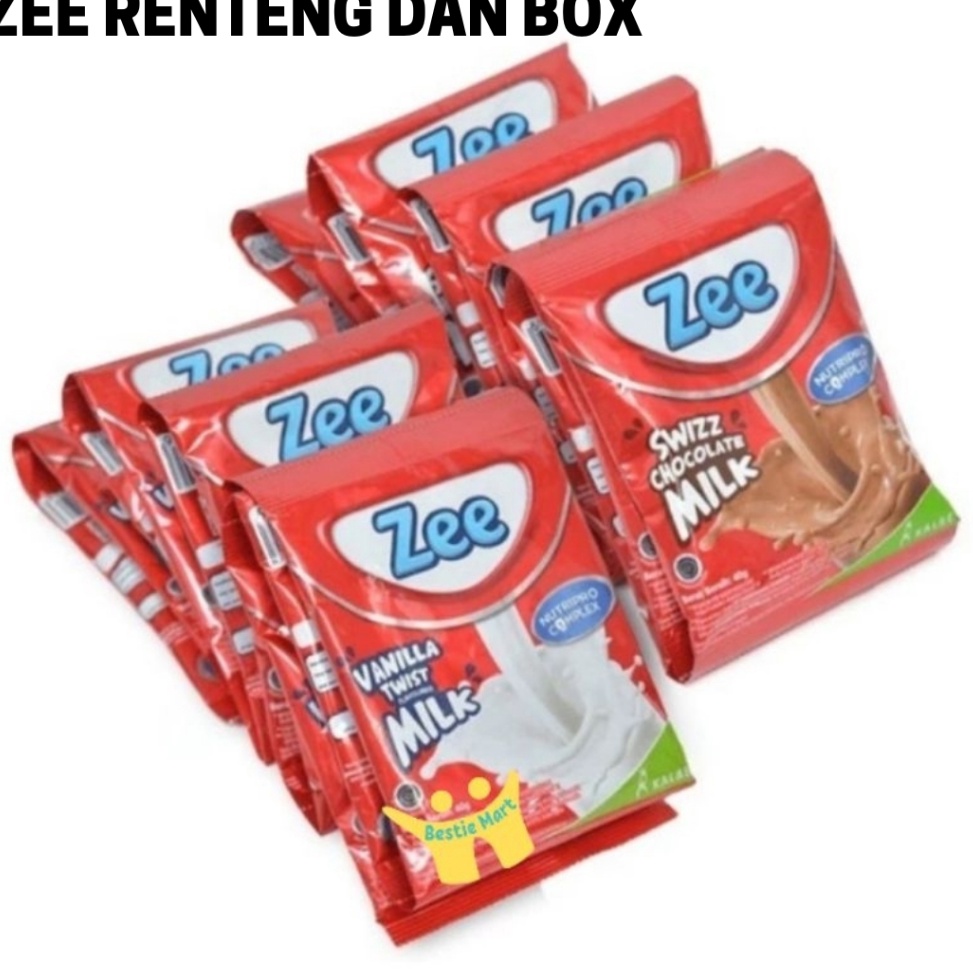 

DNNS6205 Zee Susu Bubuk Coklat dan Vanila sachet renceng (10pcs x 40gr) DAN ZEE BOX 350GR