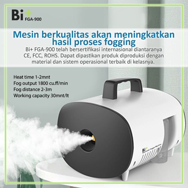 Bi+ Fga900 Fogging Machine Automatic Mesin Fogging Desinfektan 900W