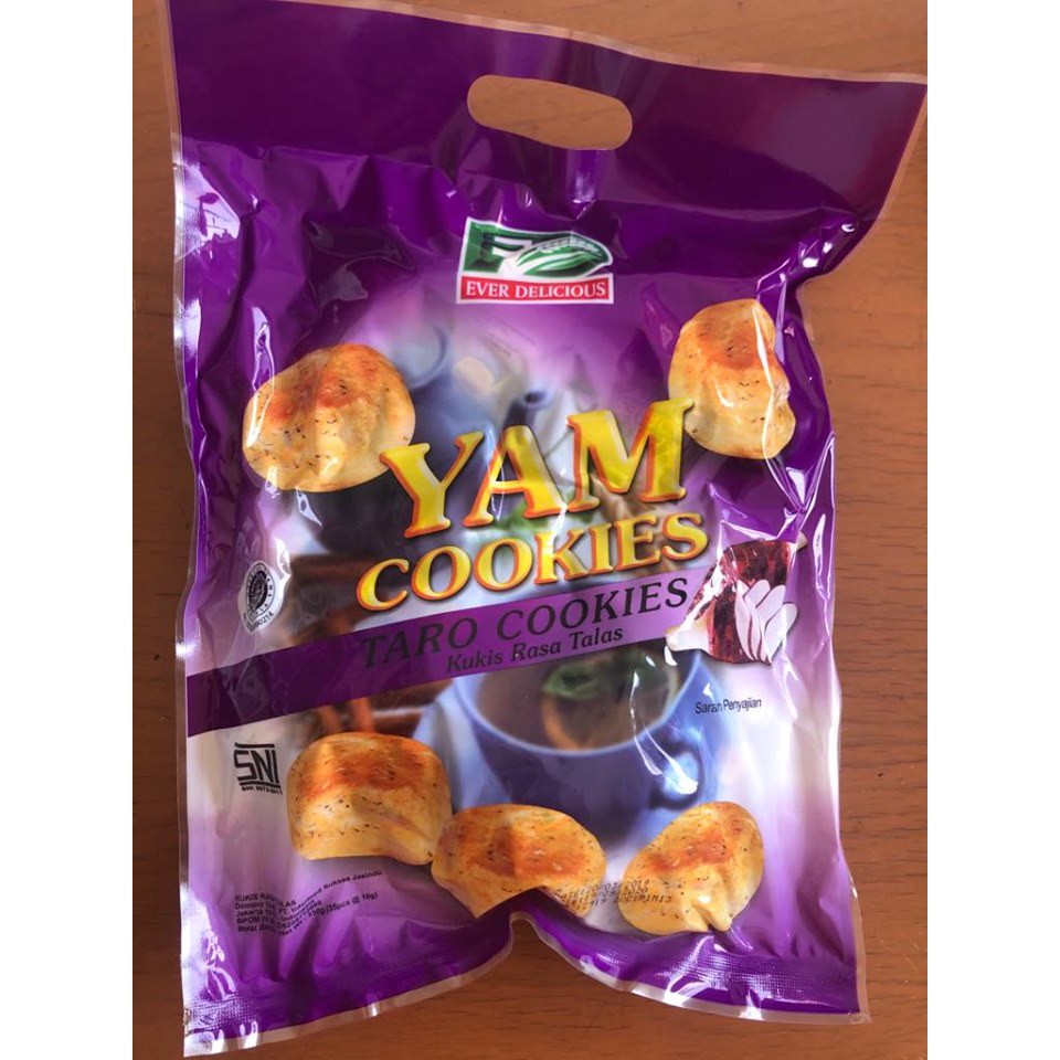 

Ever Delicious Yam Cookies / Taro Cookies / Kukis Rasa Talas 350Grm