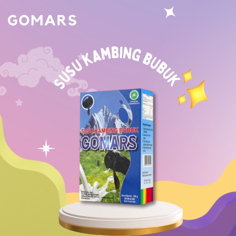 

Susu kambing bubuk Gomars