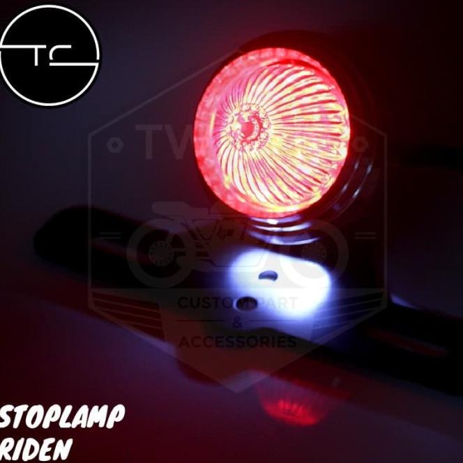 Stoplamp Led Riden Lampu Belakang Motor W175 Xsr 155 Benelli Harley
