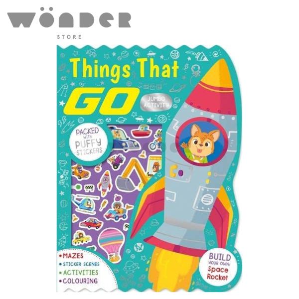 Igloo Books - Funtastic Csa Bumper: Things That Go Jumbo Activity