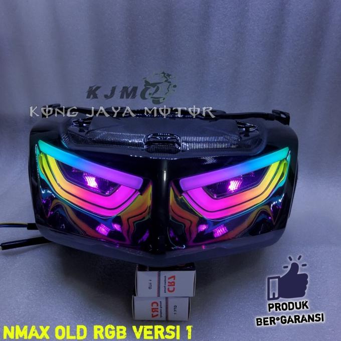 Lampu Belakang Nmax Old Stoplamp Nmax Old Rgb Cr7 Running